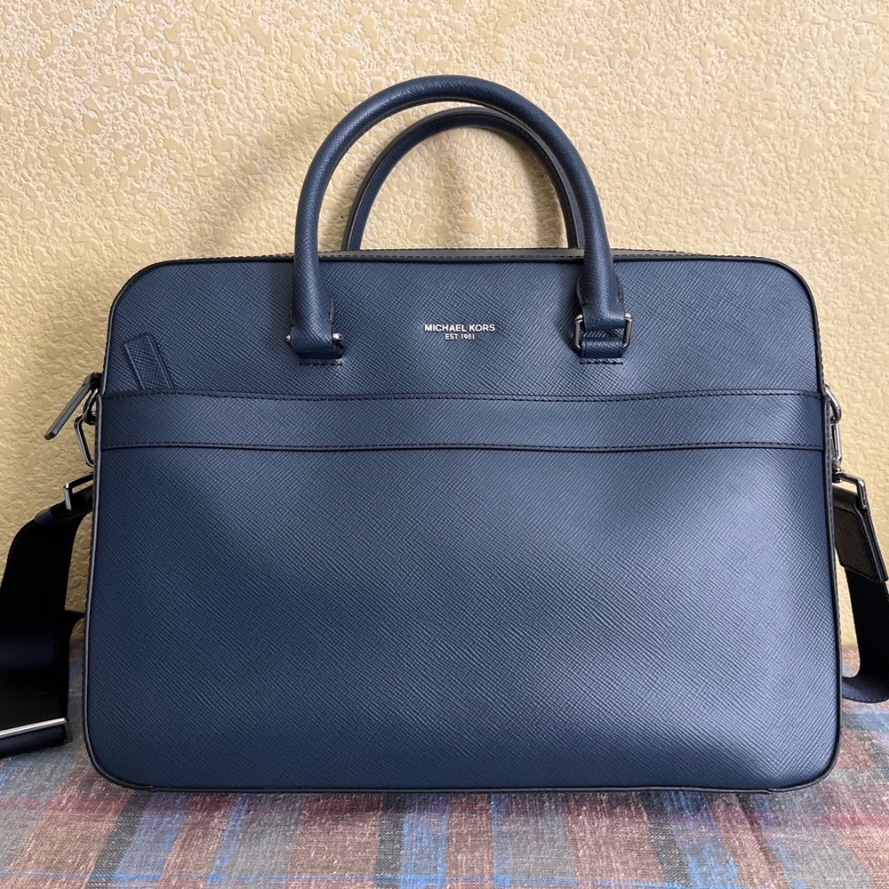 Michael Kors Men's Black Leather Bag